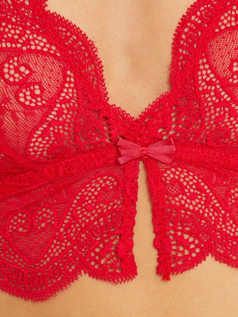 Reggiseno Envie De Lingerie Rosso Kiabi