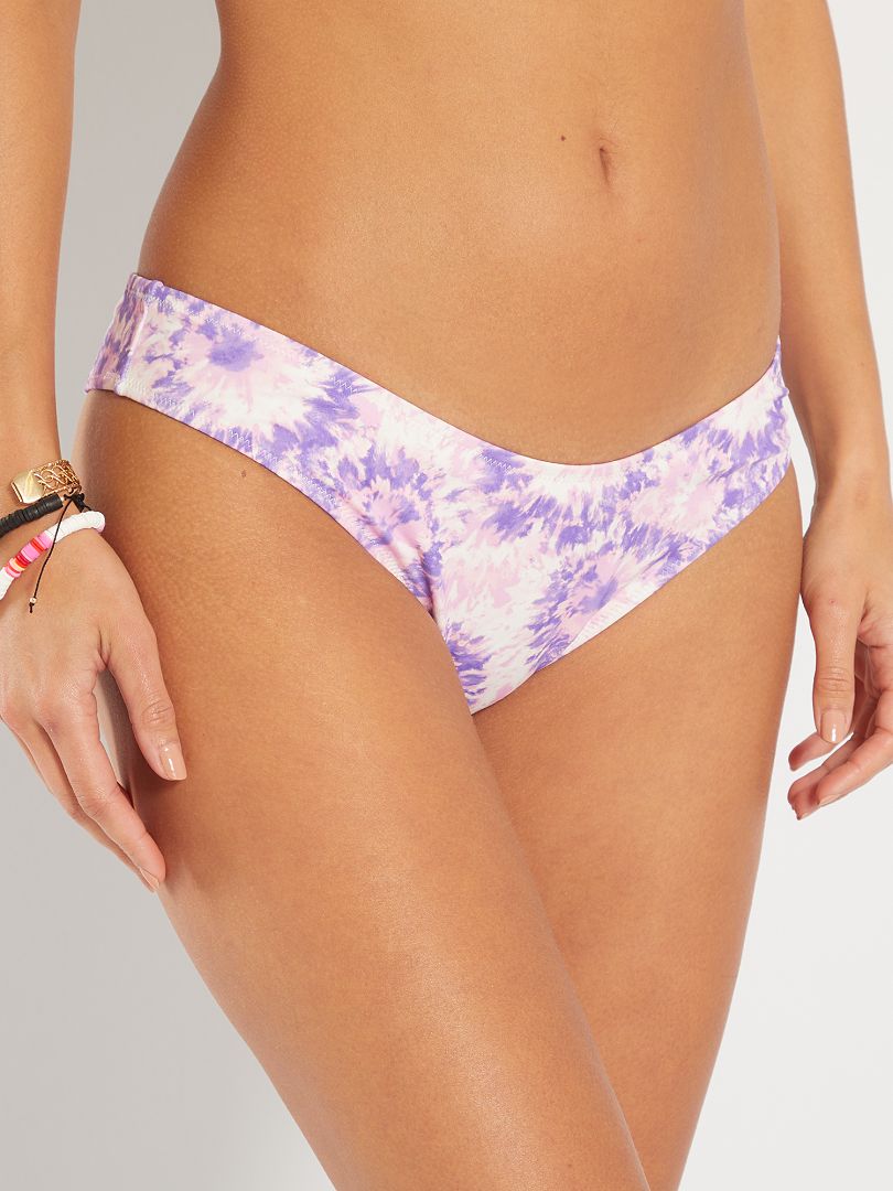 Slip Bikini Tie And Dye Viola Kiabi