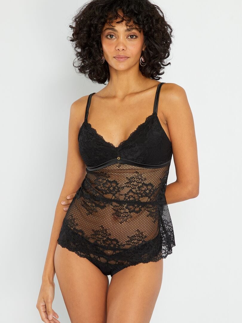 Slip Envie De Lingerie Nero Kiabi