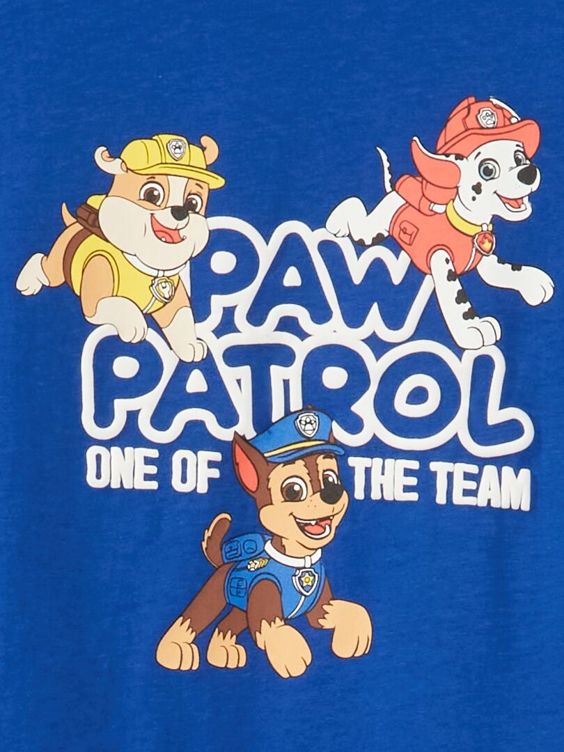 T Shirt Paw Patrol Blu Kiabi