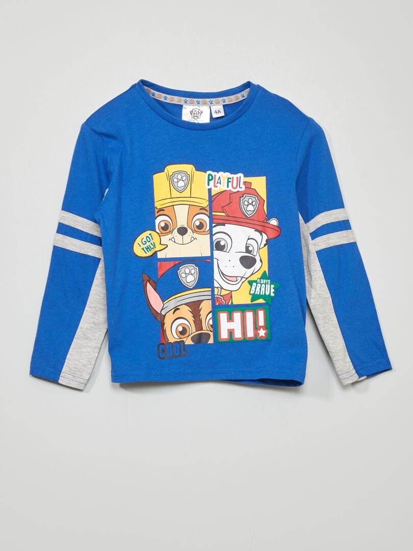 T Shirt Paw Patrol Blu Kiabi 9 00