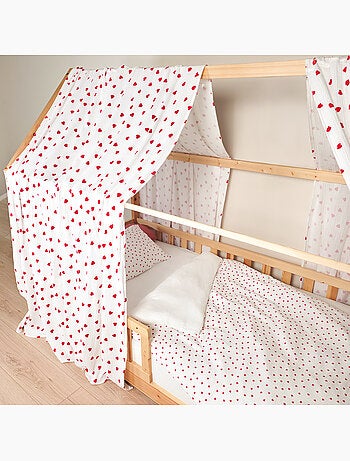 Tenda da letto a casetta in garza di cotone | sevira kids | sevira kids