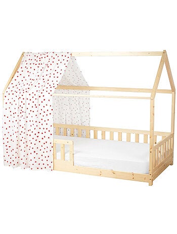 Tenda da letto a casetta in garza di cotone | sevira kids | sevira kids