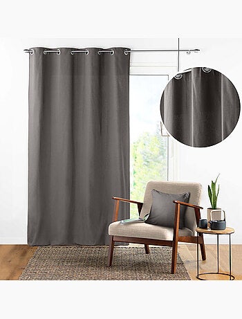 100% cotone Panama, tenda ad occhielli