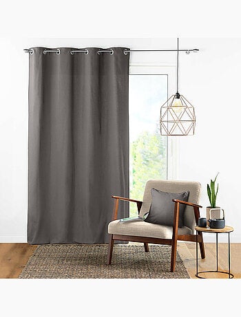 100% cotone Panama, tenda ad occhielli