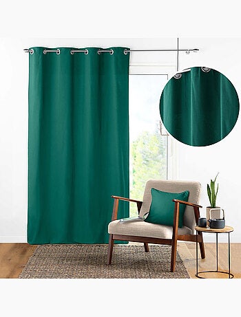 100% cotone Panama, tenda ad occhielli