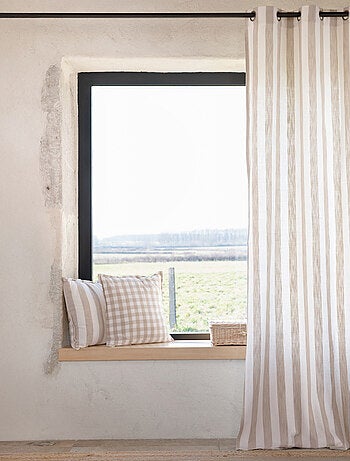 100% cotone tenda a righe larghe LOURMARIN