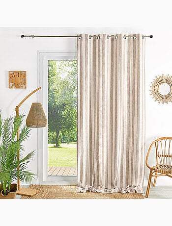 100% cotone tenda a righe larghe LOURMARIN