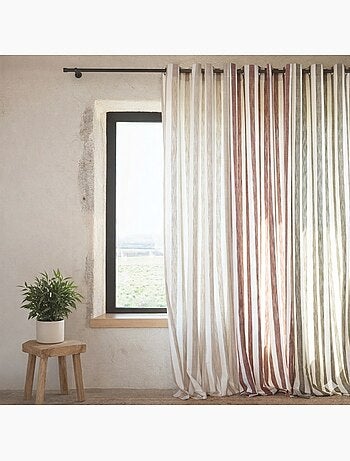 100% cotone tenda a righe larghe LOURMARIN