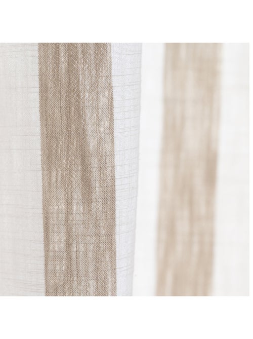 100% cotone tenda a righe larghe LOURMARIN - Kiabi