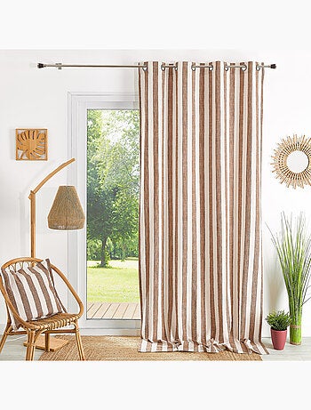 100% cotone tenda a righe larghe LOURMARIN