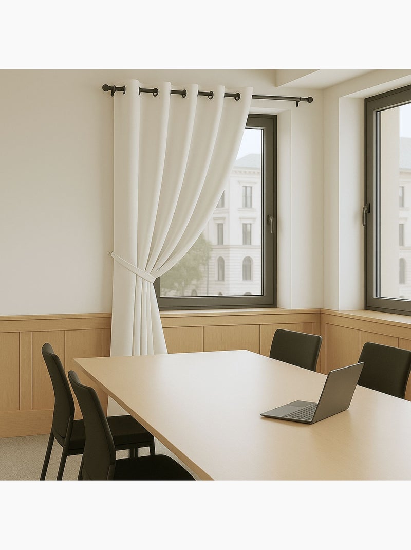 100% ignifuga M1 Tenda oscurante ecru Ecru - Kiabi