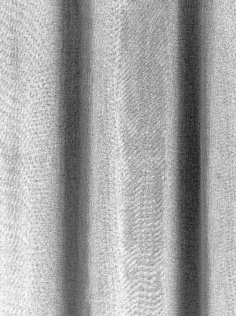 100% oscurante e fodera termica in velcro Argento - Kiabi