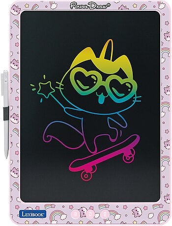 14'' multicolore Eink Tavoletta da disegno con stencil AccessorioPenna da disegno