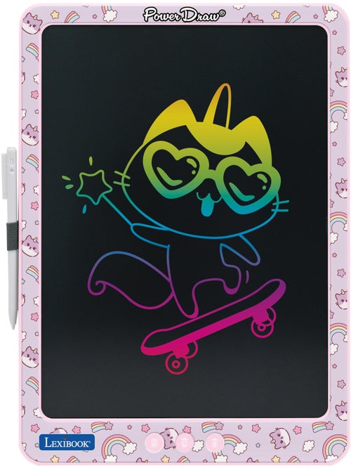 14'' multicolore Eink Tavoletta da disegno con stencil AccessorioPenna da disegno - Kiabi 14'' multicolore Eink Tavoletta da disegno con stencil AccessorioPenna da disegno - Kiabi