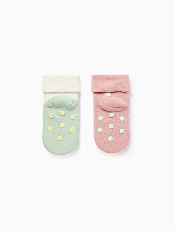 2 Calzini spessi antiscivolo con motivi