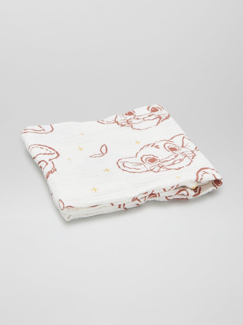 2 copertine 'Simba' 'Disney' BIANCO - Kiabi