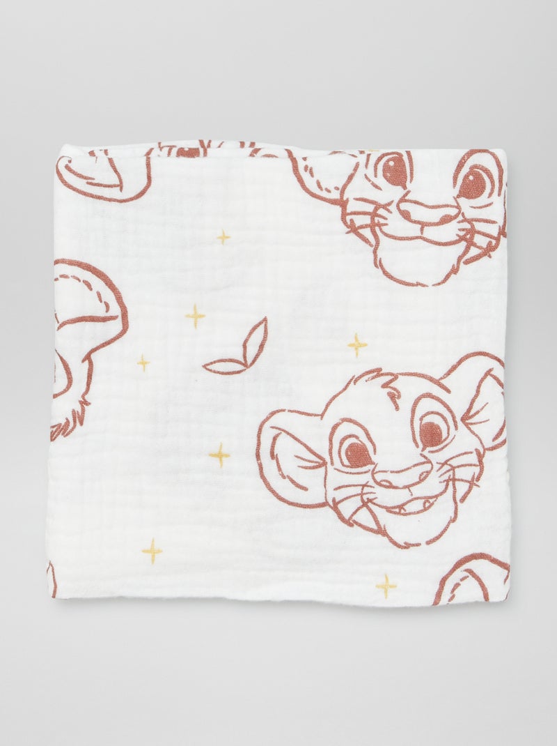 2 copertine 'Simba' 'Disney' BIANCO - Kiabi