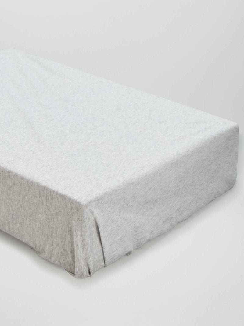 BabyCalin - Set 2 Lenzuola Con Angoli Bianco/Verde Per Lettino 70x140 Cm (Morbide E Lavabili) - Foto 4