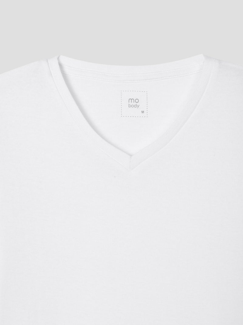 2 Magliette interne, MO Fashion Bianco - Kiabi