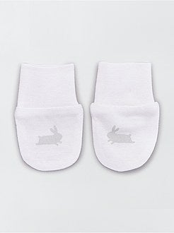 Neonato 0-36 mesi - 2 paia di muffole 'eco-concept' - Kiabi