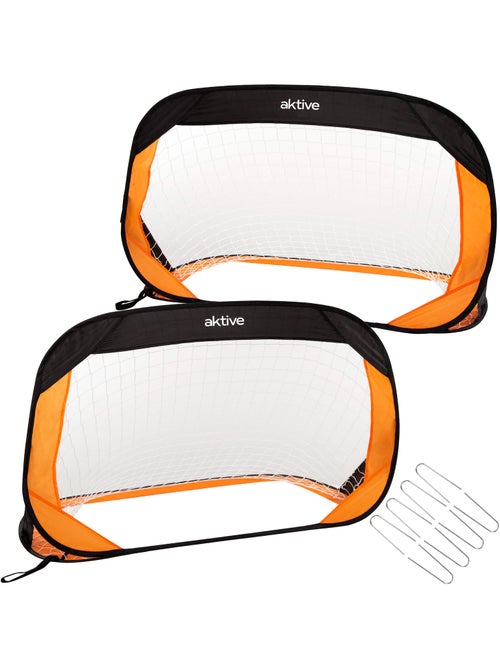 2 porte da calcio pop-up aktive sport - Kiabi