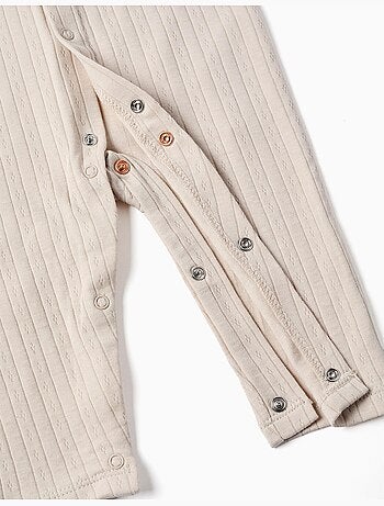 2 Tutina in cotone a coste/lisci