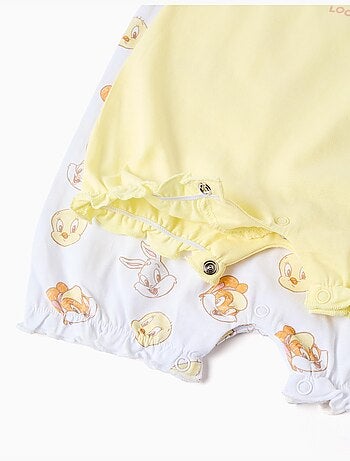 2 tutine in cotone con Looney Tunes