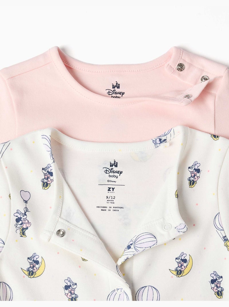 2 Tutine in cotone con Minnie Multicolore - Kiabi