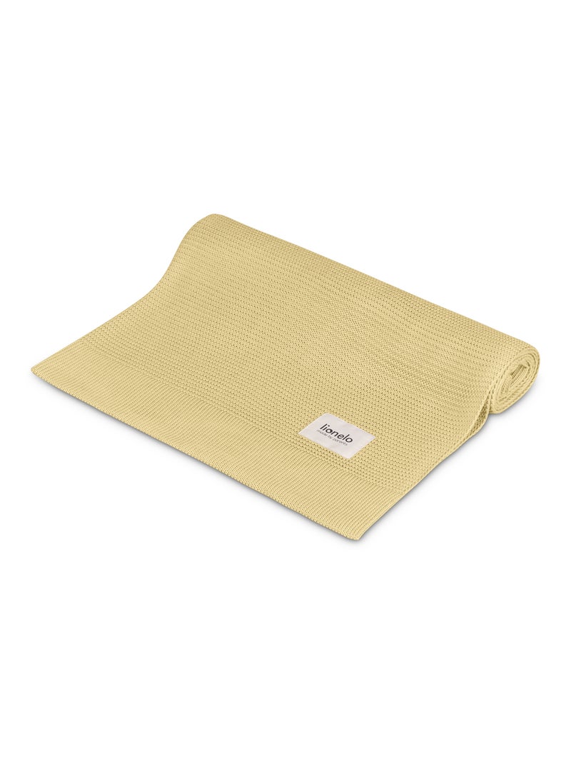 2 x Coperta in bambù - LIONELO - 75 x 100 cm - Coperta per passeggino - Ipoallergenica Grigio rosa - Kiabi