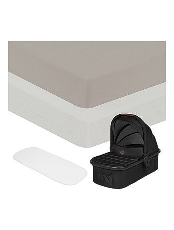 2 x Lenzuoli con angoli in bambù per culle - LIONELO - Universali - 70 x 30 cm