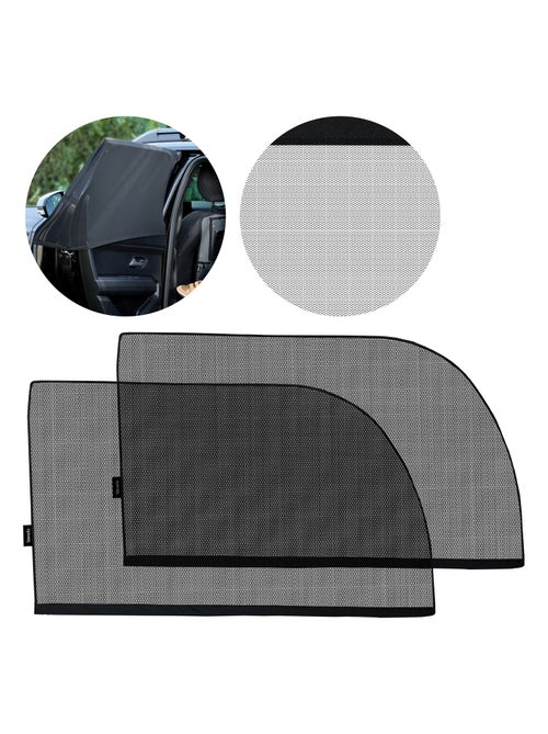 2 x Parasole per auto LIONELO 65x100 cm - Copre il 100% del finestrino - Universale - Protezione UV - Kiabi