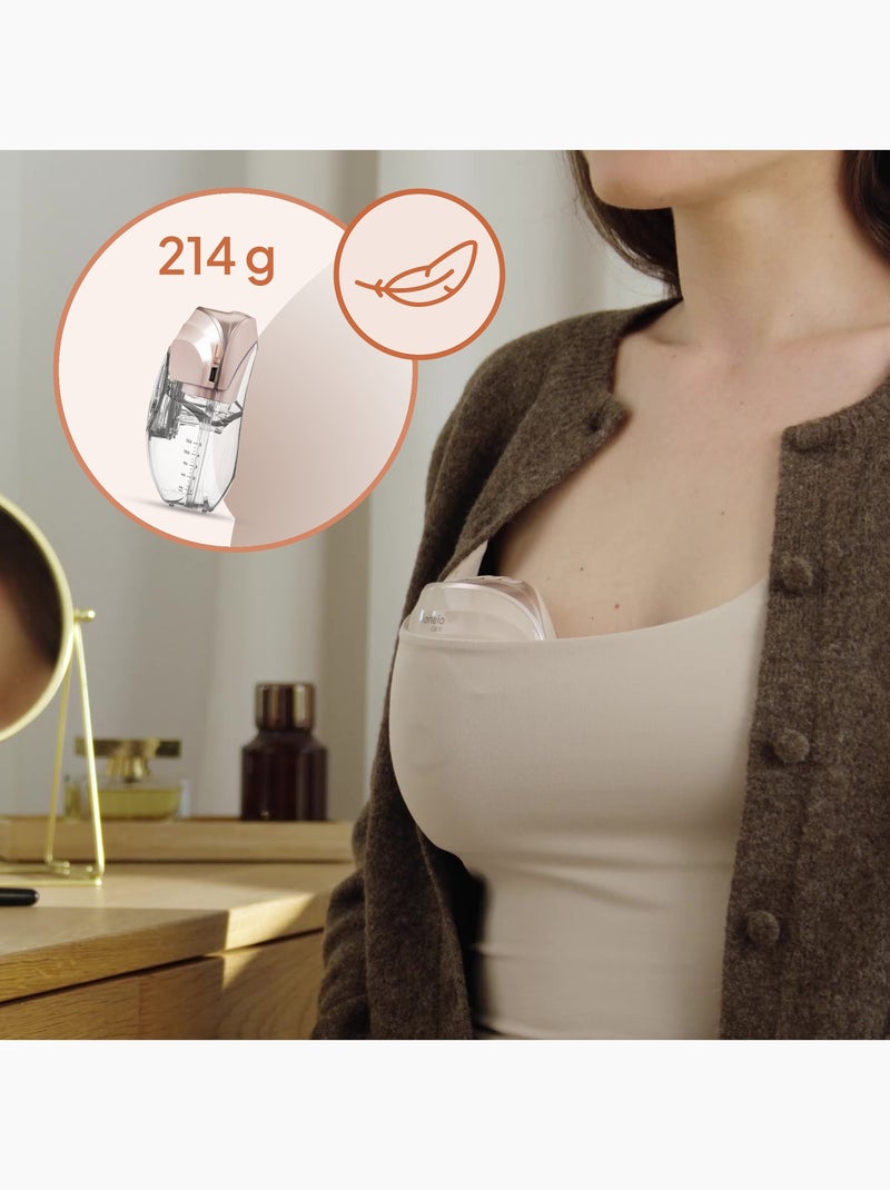 2 x Tiralatte a mani libere LIONELO Fidi Free Slim - Discreto - 150 ml - 4 misure - 3 ore senza fili Trasparente - Kiabi