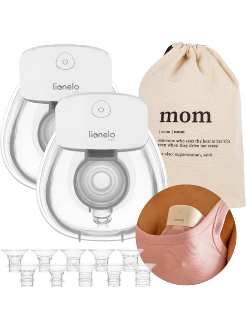 2 x Tiralatte mani libere LIONELO Fidi Free Lumi - Lampada - 80ml - 6 Taglie - 3h senza fili - Kiabi 2 x Tiralatte mani libere LIONELO Fidi Free Lumi - Lampada - 80ml - 6 Taglie - 3h senza fili - Kiabi