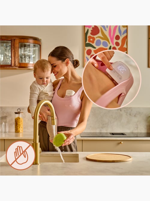 2 x Tiralatte mani libere LIONELO Fidi Free Lumi - Lampada - 80ml - 6 Taglie - 3h senza fili - Kiabi 2 x Tiralatte mani libere LIONELO Fidi Free Lumi - Lampada - 80ml - 6 Taglie - 3h senza fili - Kiabi
