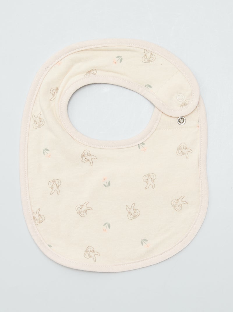 3 bavaglini dinosauri ROSA - Kiabi