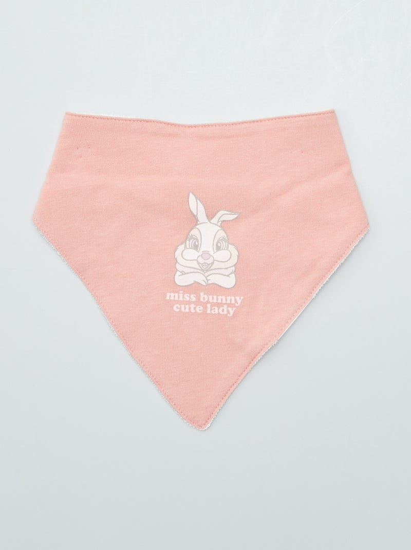 3 bavaglini dinosauri ROSA - Kiabi