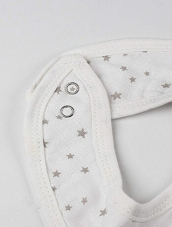 3 bavaglini per la prima infanzia