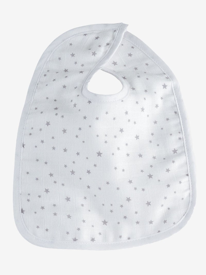 3 bavaglini per neonati Grigio - Kiabi