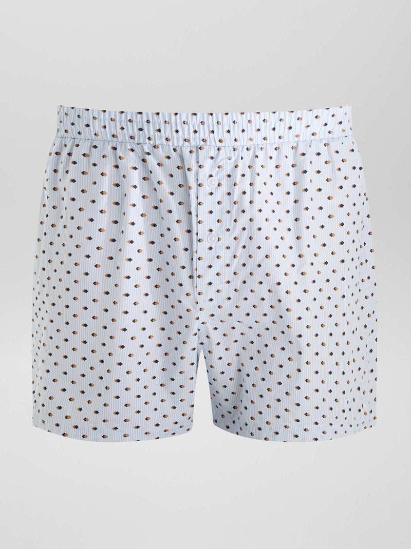 3 boxer BLU - Kiabi