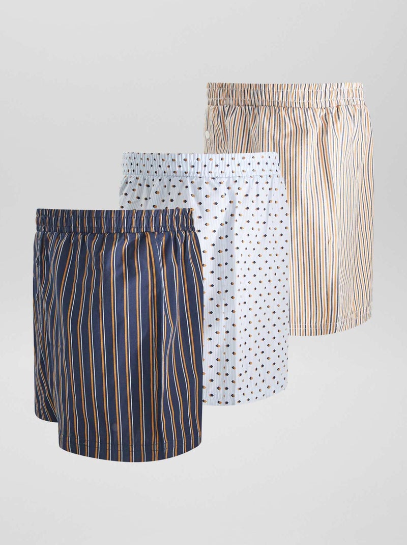 3 boxer BLU - Kiabi