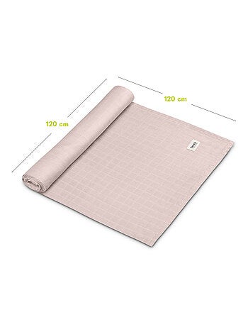 3 fasce per neonati in cotone e bambù naturale LIONELO - 120x120