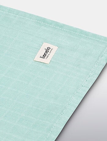 3 fasce per neonati in cotone e bambù naturale LIONELO - 120x120