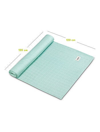 3 fasce per neonati in cotone e bambù naturale LIONELO - 120x120