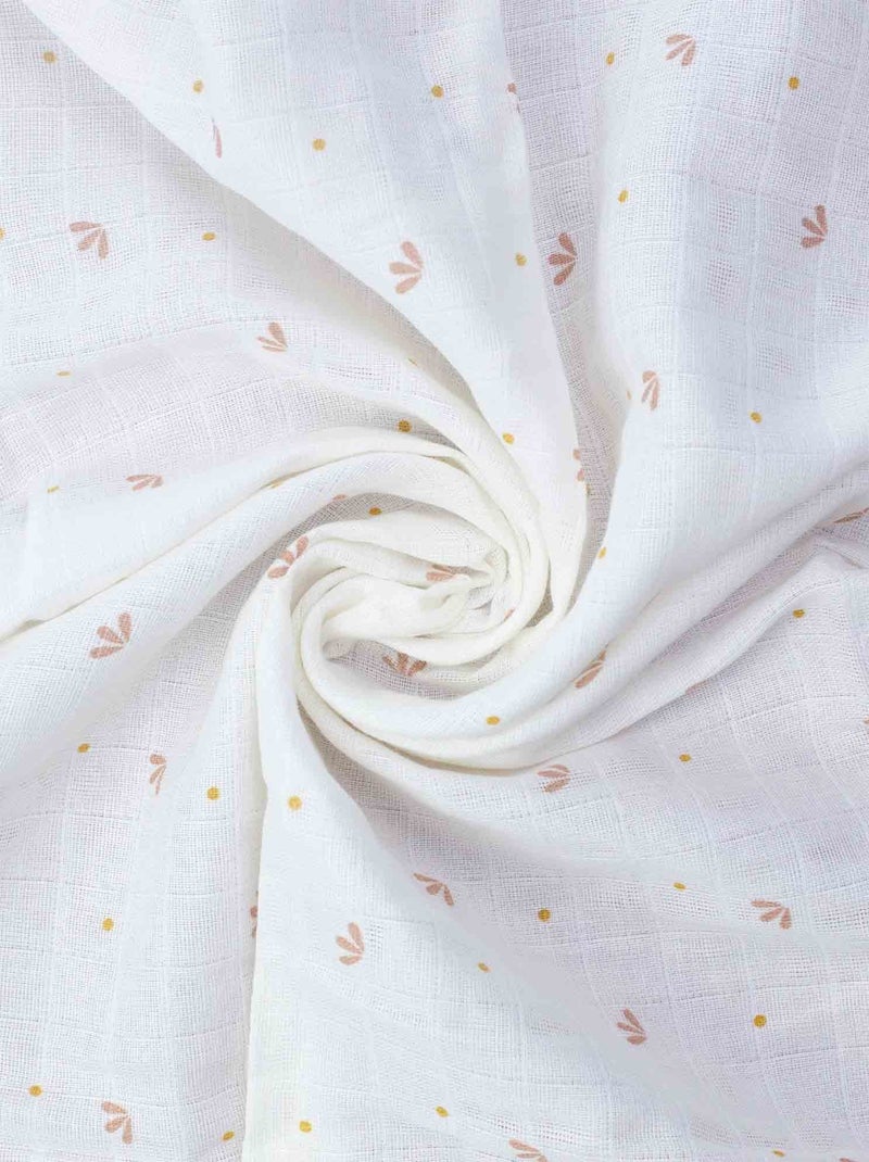 3 mussole morbide per bambino Marrone caramello - Kiabi
