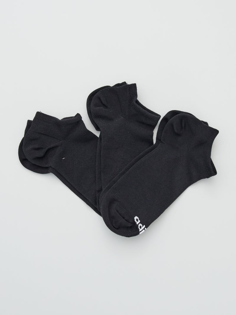 3 paia di calzini corti 'Umbro' nero - Kiabi