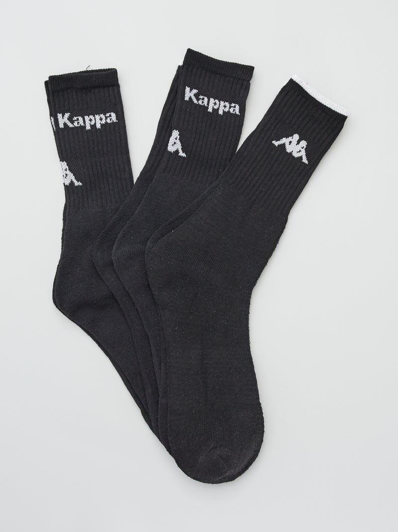 3 paia di calzini 'Kappa' - nero - Kiabi