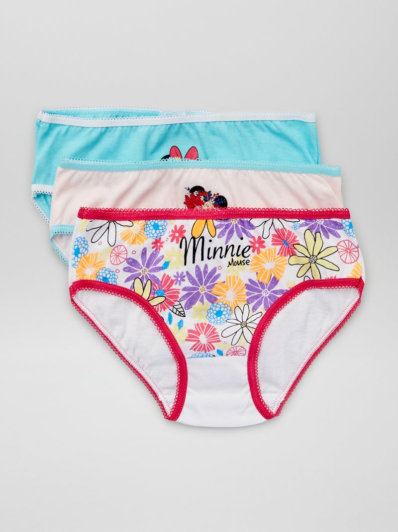 3 slip 'Minnie' di 'Disney' BLU - Kiabi