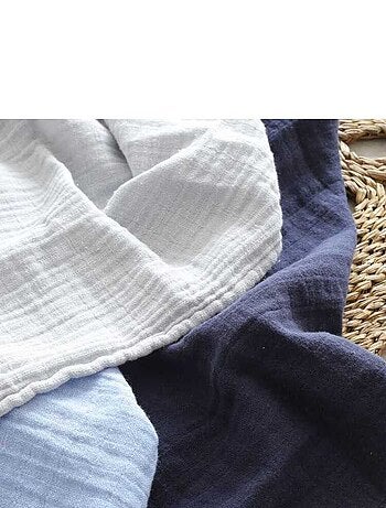 3 Teli mussola di cotone