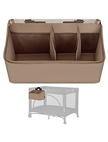 3 x LIONELO Organizer da appendere per culla - Porta pannolini - Cestino